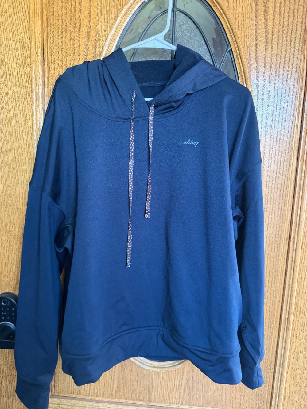 Spalding navy blue hoodie Size XXL